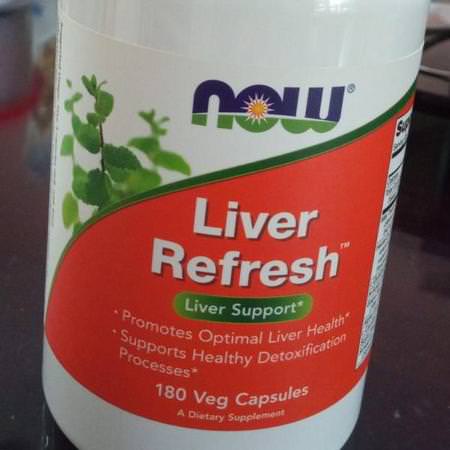 Now Foods, Liver Refresh, 180 Veg Capsules