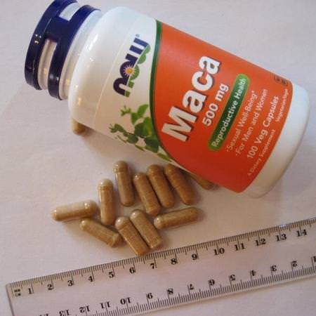 Now Foods, Maca, 500 mg, 100 Veg Capsules