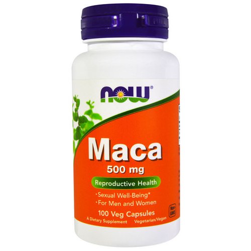 Now Foods, Maca, 500 mg, 100 Veg Capsules فوائد