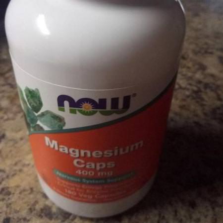 Now Foods Magnesium - المغنيسي,م ,المعادن ,المكملات الغذائية