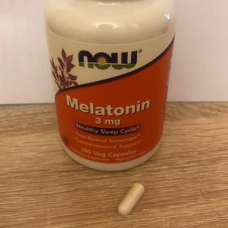 Now Foods Melatonin - الميلات,نين, الن,م, المكملات الغذائية