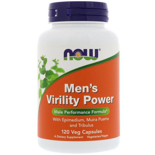 Now Foods, Men's Virility Power, 120 Veg Capsules فوائد