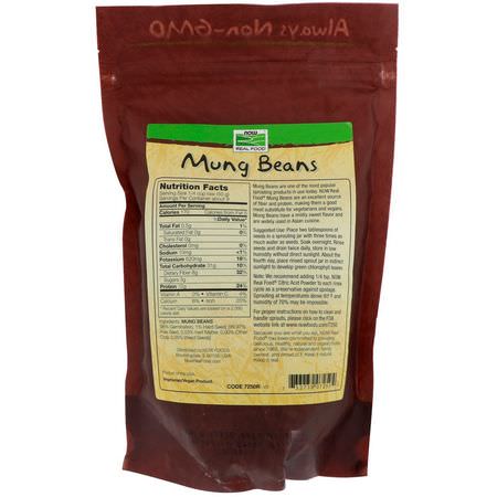 Now Foods, Mung Beans, 16 oz (454 g):عدس, فاص,ليا