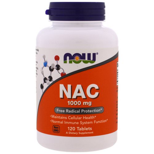 Now Foods, NAC, 1000 mg, 120 Tablets فوائد