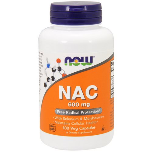 Now Foods, NAC, 600 mg, 100 Veg Capsules فوائد