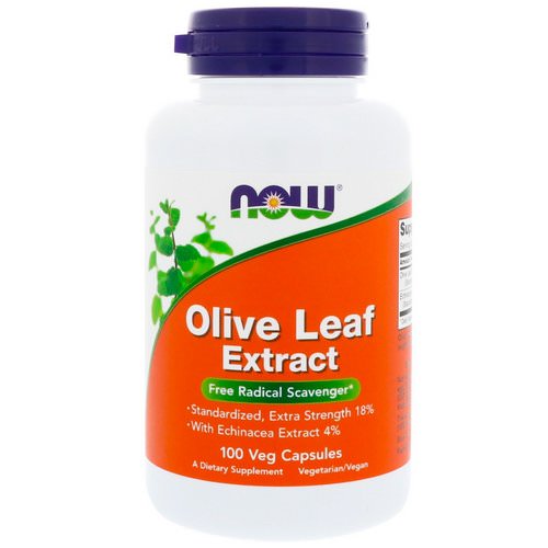 Now Foods, Olive Leaf Extract, 100 Veg Capsules فوائد
