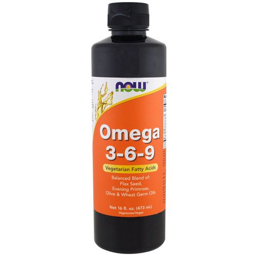 Now Foods, Omega 3-6-9, 16 fl oz (473 ml) فوائد