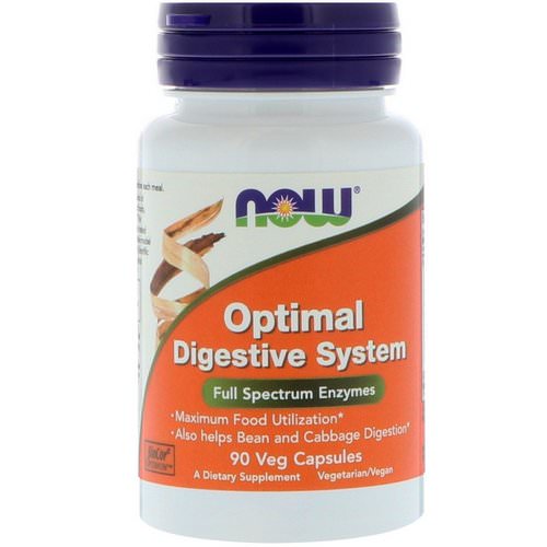 Now Foods, Optimal Digestive System, 90 Veg Capsules فوائد