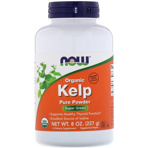 Now Foods, Organic Kelp, Pure Powder, 8 oz (227 g) فوائد
