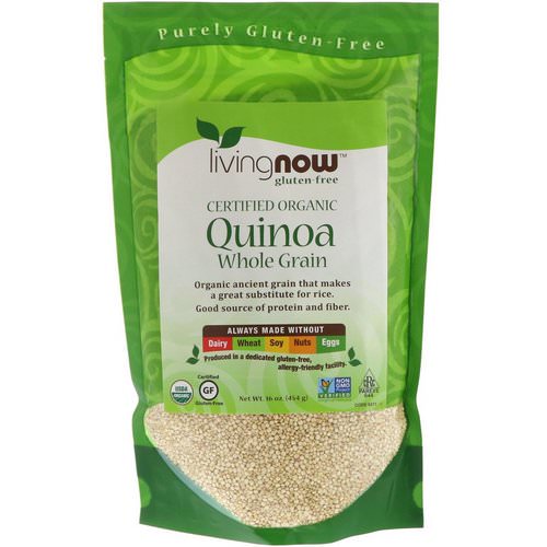Now Foods, Organic Quinoa, Whole Grain, 16 oz (454 g) فوائد