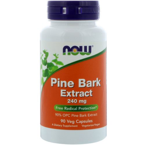 Now Foods, Pine Bark Extract, 240 mg, 90 Veg Capsules فوائد