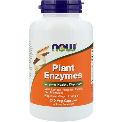 Now Foods, Plant Enzymes, 240 Veg Capsules فوائد