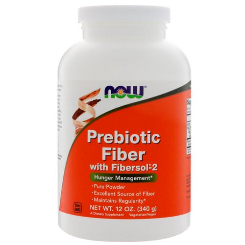 Now Foods, Prebiotic Fiber with Fibersol-2, 12 oz (340 g) فوائد