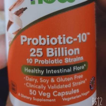 Now Foods Probiotic Formulas - البر,بي,تيك, الهضم, المكملات الغذائية