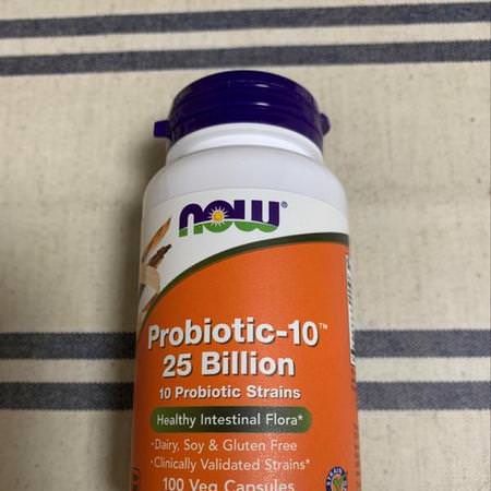 Now Foods, Probiotic-10, 25 Billion, 100 Veg Capsules