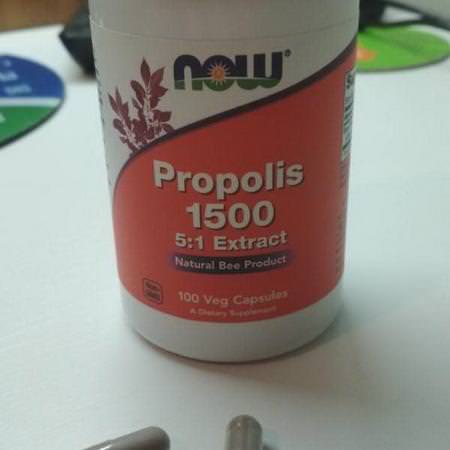 Now Foods, Propolis 1500, 300 mg, 100 Veg Capsules
