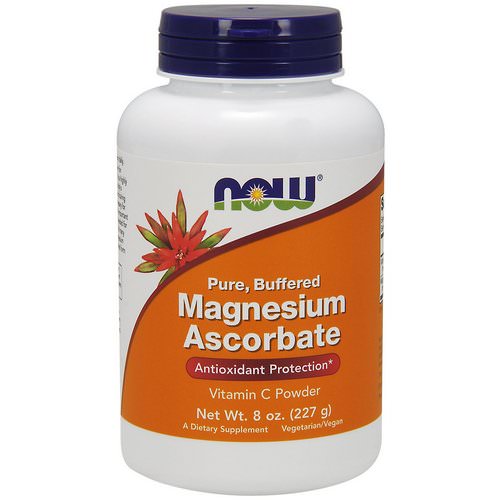 Now Foods, Pure, Buffered, Magnesium Ascorbate, 8 oz (227 g) فوائد