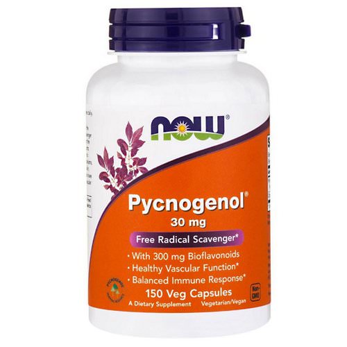 Now Foods, Pycnogenol, 30 mg, 150 Veg Capsules فوائد