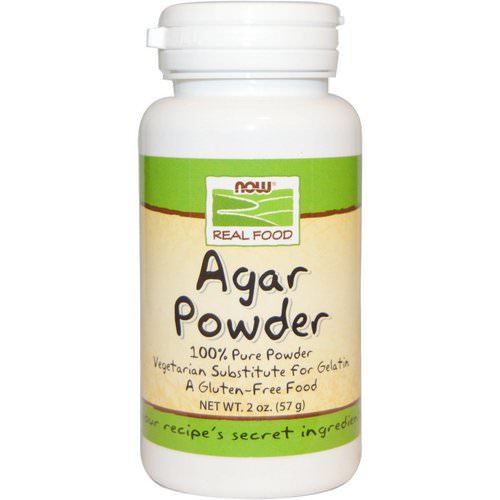 Now Foods, Real Food, Agar Powder, 2 oz (57 g) فوائد