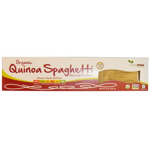 Now Foods, Real Food, Organic Quinoa Spaghetti, 8 oz (227 g) فوائد