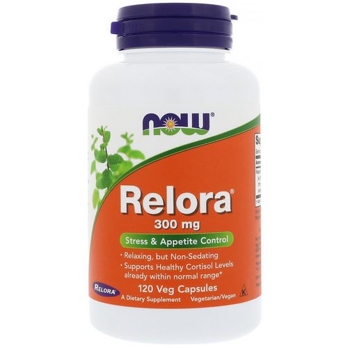 Now Foods, Relora, 300 mg, 120 Veg Capsules فوائد