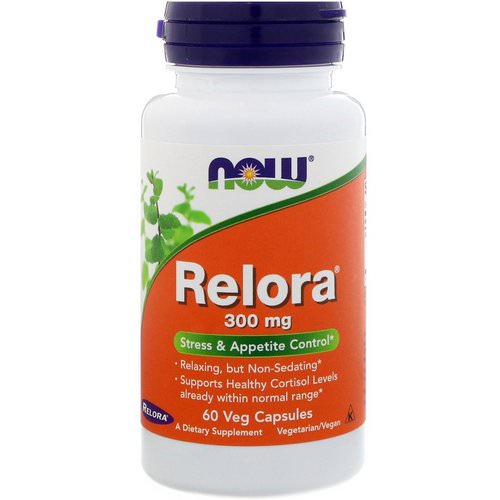 Now Foods, Relora, 300 mg, 60 Veg Capsules فوائد