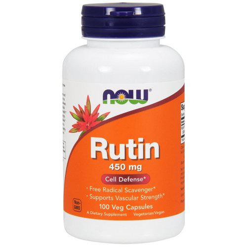 Now Foods, Rutin, 450 mg, 100 Veggie Caps فوائد