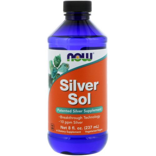Now Foods, Silver Sol, 8 fl oz (237 ml) فوائد