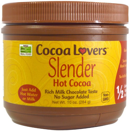 Now Foods, Slender Hot Cocoa, 10 oz (284 g) فوائد