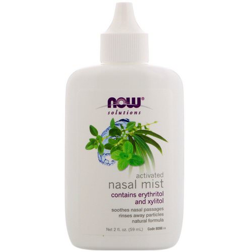 Now Foods, Solutions, Activated Nasal Mist, 2 fl oz (59 ml) فوائد