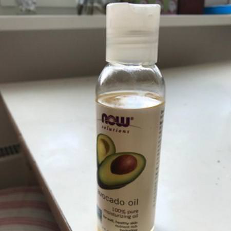 Now Foods Avocado Massage Oil Hair Scalp Care