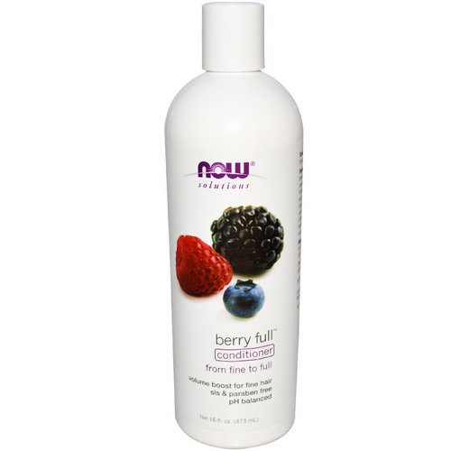 Now Foods, Solutions, Berry Full Conditioner, 16 fl oz (473 ml) فوائد