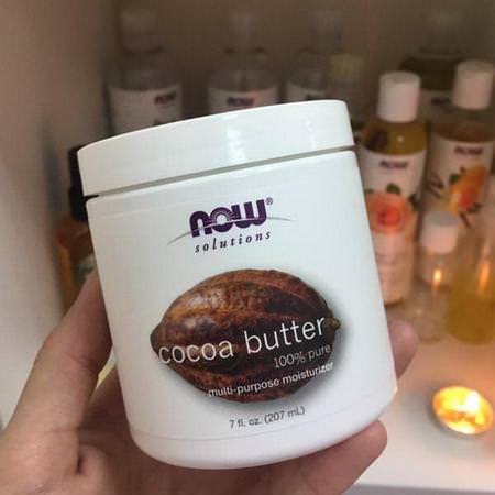 Now Foods Body Butter - زبدة الجسم, حمام