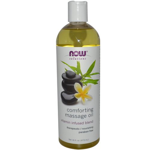 Now Foods, Solutions, Comforting Massage Oil, 16 fl oz (473 ml) فوائد