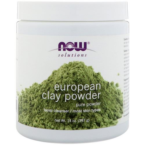 Now Foods, Solutions, European Clay Powder, 14 oz (397 g) فوائد