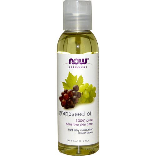 Now Foods, Solutions, Grapeseed Oil, 4 fl oz (118 ml) فوائد