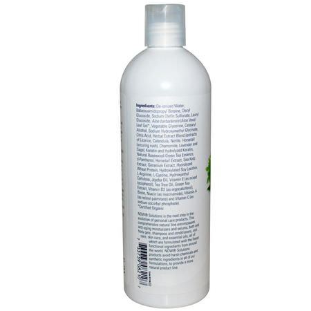 Now Foods, Solutions, Herbal Revival Shampoo, 16 fl oz (473 ml):شامب, العناية بالشعر