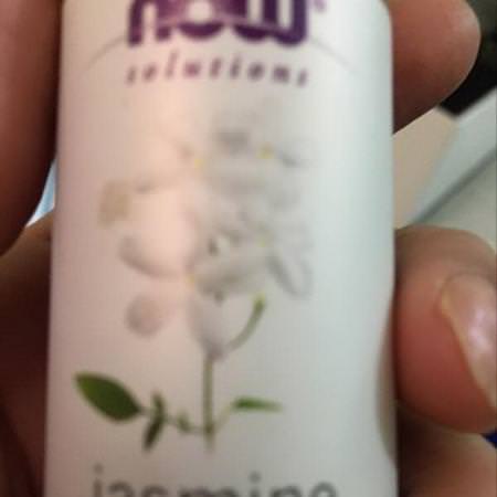 Now Foods Jasmine Oil - زيت الياسمين, الزي,ت العطرية, الر,ائح, حمام