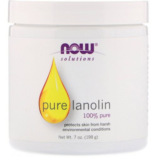 Now Foods, Solutions, Pure Lanolin, 7 oz (198 g) فوائد
