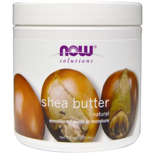 Now Foods, Solutions, Shea Butter, 7 fl oz (207 ml) فوائد