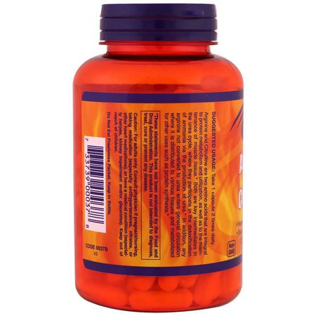 Now Foods, Sports, Arginine & Citrulline, 500 mg /250 mg, 120 Veg Capsules:L-Citrulline, L-Arginine