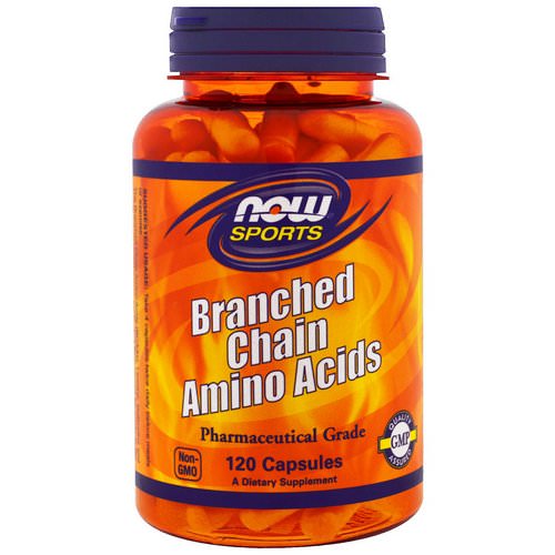 Now Foods, Sports, Branched Chain Amino Acids, 120 Capsules فوائد