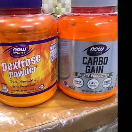 Now Foods Carbohydrate Powders - مساحيق الكرب,هيدرات, استرداد بعد التمرين, التغذية الرياضية