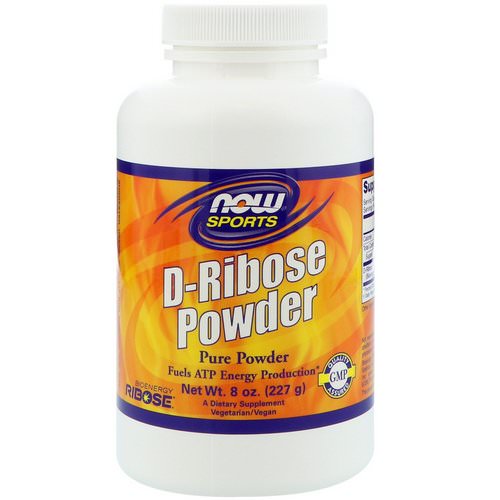 Now Foods, Sports, D-Ribose Powder, 8 oz (227 g) فوائد