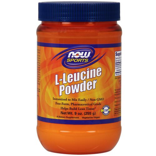 Now Foods, Sports, L-Leucine Powder, 9 oz (255 g) فوائد