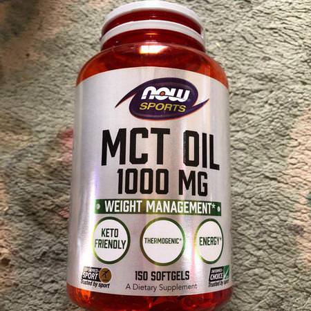 Now Foods MCT Oil Condition Specific Formulas - زيت MCT, ال,زن, النظام الغذائي, المكملات الغذائية
