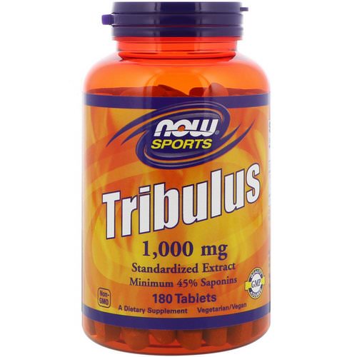 Now Foods, Sports, Tribulus, 1,000 mg, 180 Tablets فوائد