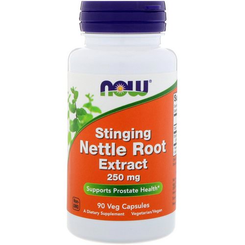 Now Foods, Stinging Nettle Root Extract, 250 mg, 90 Veg Capsules فوائد