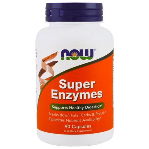 Now Foods, Super Enzymes, 90 Capsules فوائد