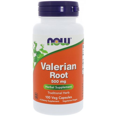 Now Foods, Valerian Root, 500 mg, 100 Veg Capsules فوائد